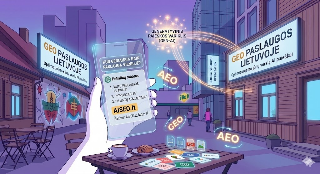 GEO optimizavimas (Generative Engine Optimization)